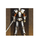 中世の騎士⑨（個別スタンプ：4）