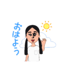 Kawaii女のコ（個別スタンプ：5）