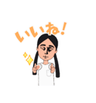Kawaii女のコ（個別スタンプ：8）