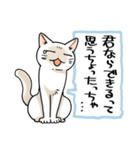 山口弁をしゃべる猫（個別スタンプ：39）