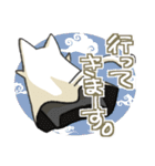 猫の格好をした猫（個別スタンプ：4）