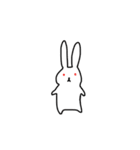 増幅するウサギ（個別スタンプ：1）
