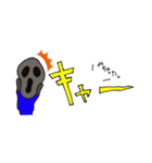 絵文字風日常スタンプ（個別スタンプ：16）