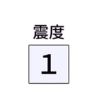 地震・津波情報のスタンプ【R4年増補修正】（個別スタンプ：21）