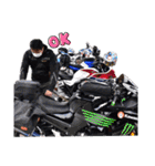 バイクツーリングスタンプ5R（個別スタンプ：37）