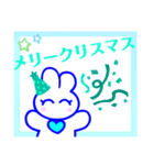 うさぎさんの可笑しい年賀LINEスタンプ‼︎（個別スタンプ：1）