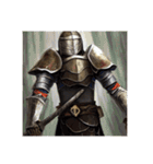 中世の騎士⑰（個別スタンプ：21）