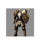 中世の騎士⑰（個別スタンプ：37）