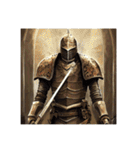 中世の騎士⑩（個別スタンプ：9）