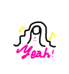 おやゆびgirls（個別スタンプ：8）