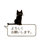 猫のふきだしスタンプだニャン（個別スタンプ：13）