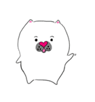 斗牛犬わんわん（個別スタンプ：3）