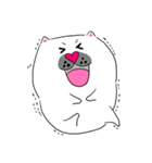 斗牛犬わんわん（個別スタンプ：12）