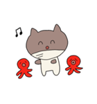 コンちゃんの日常会話（個別スタンプ：18）