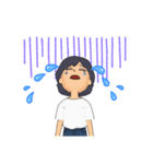 まる君の1日（個別スタンプ：9）