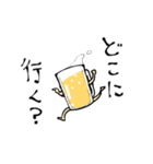 行こうぜビール（個別スタンプ：19）