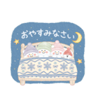 Fluffy Snowmanの冬（個別スタンプ：3）