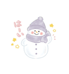 Fluffy Snowmanの冬（個別スタンプ：10）