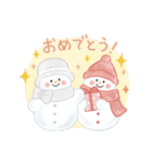 Fluffy Snowmanの冬（個別スタンプ：22）