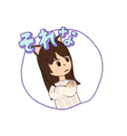 可愛い猫耳ガール（個別スタンプ：27）