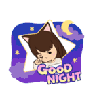 可愛い猫耳ガール（個別スタンプ：32）