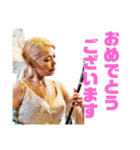 二胡奏者 木村ハルヨ公式（個別スタンプ：8）