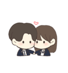 しあわせなふたり（個別スタンプ：8）