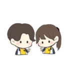 しあわせなふたり（個別スタンプ：31）