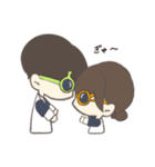しあわせなふたり（個別スタンプ：36）