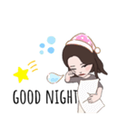 お洒落英字 女の子（個別スタンプ：22）