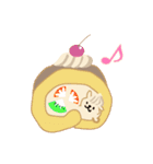 クリームわんこ（個別スタンプ：2）