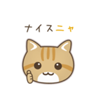 かわいい茶トラ猫[上目づかい]（個別スタンプ：31）