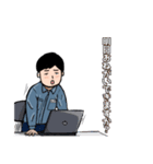 配車係 のぶせくん（個別スタンプ：13）