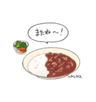 みんなの食べたいごはんスタンプ（個別スタンプ：15）