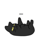 黒猫 custom sticker（個別スタンプ：16）