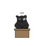 黒猫 custom sticker（個別スタンプ：19）