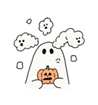 幽霊のハロウィン（個別スタンプ：4）