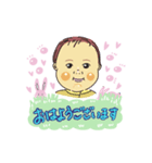 赤ちゃんスタンプ♪似顔絵（個別スタンプ：8）