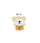 クマとハロウィン（個別スタンプ：3）