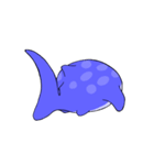 ジンベイザメのじんたんスタンプ（個別スタンプ：6）