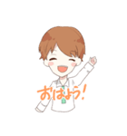 ホスト はるひこ スタンプ（個別スタンプ：4）