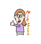 みんなのひとこと・へんじ（個別スタンプ：2）