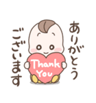 とてもかわいい赤ちゃんスタンプ（個別スタンプ：3）
