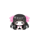 地雷系女の子のあいさつ（個別スタンプ：1）