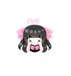 地雷系女の子のあいさつ（個別スタンプ：8）