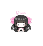 地雷系女の子のあいさつ（個別スタンプ：10）