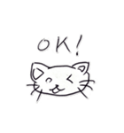 みさきちゃんのらくがきスタンプ（個別スタンプ：1）