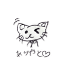 みさきちゃんのらくがきスタンプ（個別スタンプ：25）