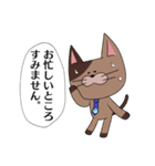 社会を生きるぬこたち（個別スタンプ：8）