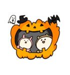 3さいウサギ(ハロウィン)（個別スタンプ：40）